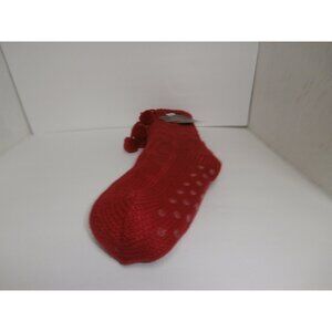 Ladies Slipper Socks 1227786 Red One Size New !!!!